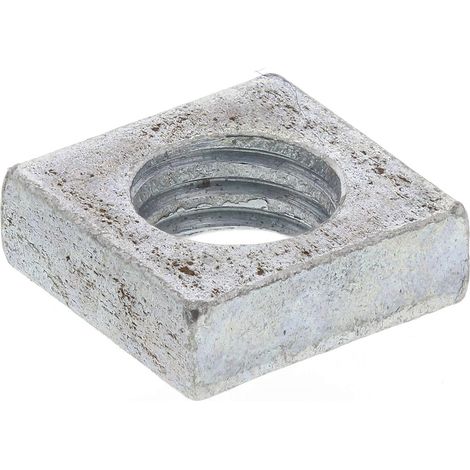 Écrous carrés, RS PRO, M5 8mm, Acier ( Prix pour Sachet de 100 )