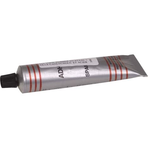 Colle caoutchouc et acier 75g – Adhésion forte pour métal et caoutchouc – Réparations variées en entretien et bricolage