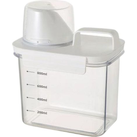 Dosatore per detersivo da 1800 ml,Contenitore sigillato a prova di perdite per detersivo,Dosatore per detersivo in polvere (1/5)