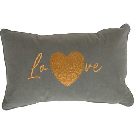Amadeus - Coussin Love cœur 30x50 cm (1/2)