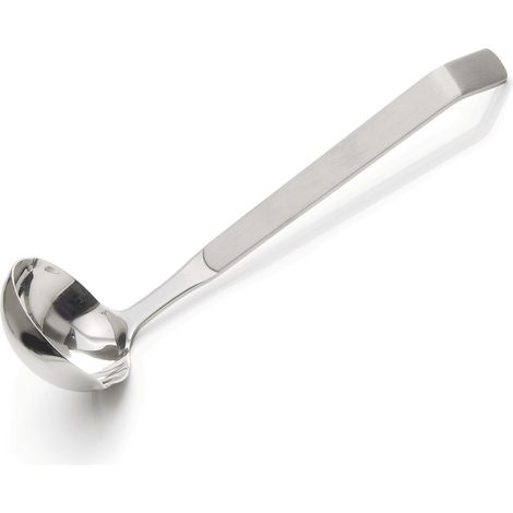 Louche a sauce Kitchen Tool 2160 en Acier au nickel-chrome L 215 mm Ø 65 mm - Was Germany