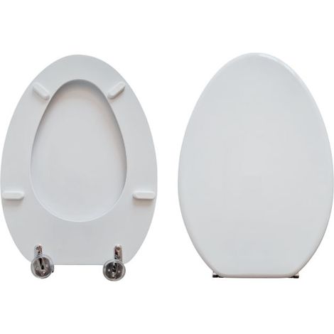 Copriwater Scala Spazio Compatibile in Poliestere bianco