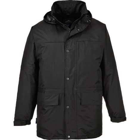 Parka Oban mit Fleece-Futter Farbe: Schwarz Größe S - Portwest
