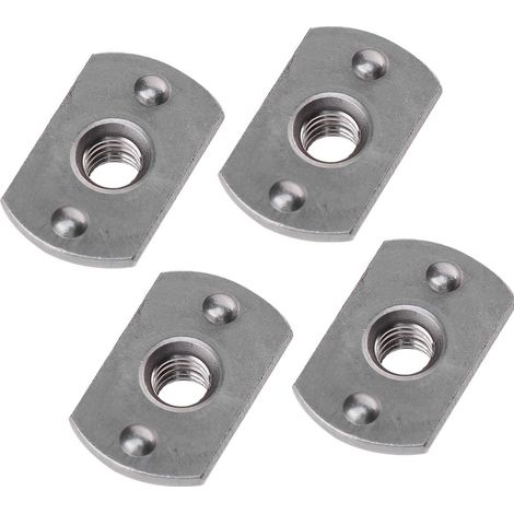 Écrous en T acier au carbone Healeved (lot de 15) avec insert soudé. Installation facile pour les (1/5)
