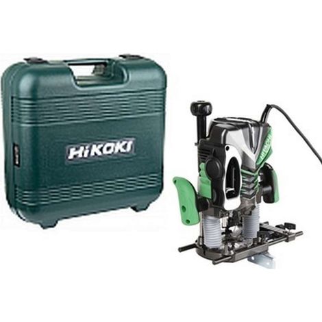 Fresadora con portabrocas HIKOKI 2000W 12mm - Ajuste de profundidad micrométrico - M12V2WSZ (1/3)