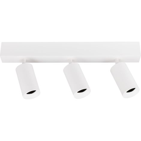 Plafonnier ANOVI UNIVERSAL PROFILE LED WiZ Pro RGB+TW rond blanc mat 3 têtes - EUROPOLE - 29330028