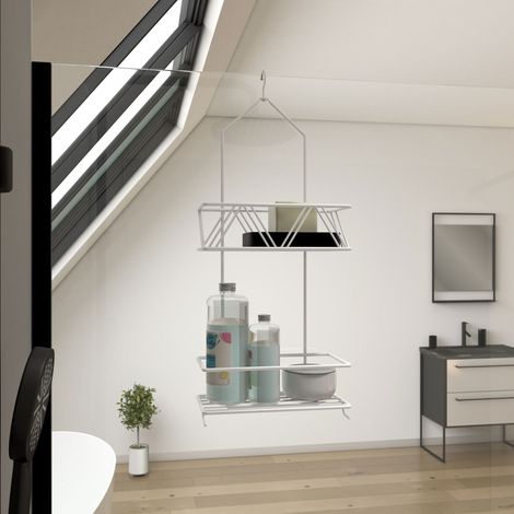 Valet bianco sospeso 50x20x10 - Eli