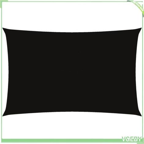 Voile de parasol - FAFEICY - 135771 - Rectangulaire 5x8 m - Tissu Oxford enduit PU - Protection UV, étanche (1/5)
