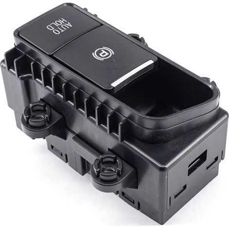 Interrupteur de frein à main 93766-Q2000, interrupteur à bouton de frein à main électrique, convient pour Kia Sportage 2018-2019, contrôle le système de frein à main électronique pour réaliser le frei