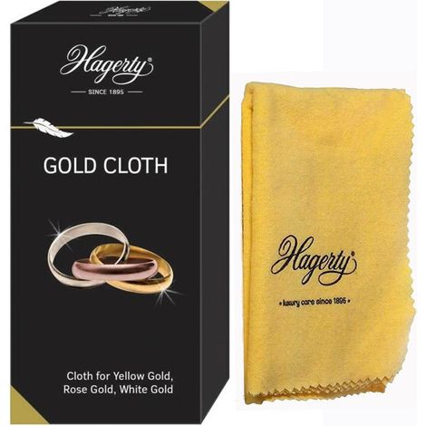 Paño de limpieza para joyas de oro 30 x 36 cm - Hagerty