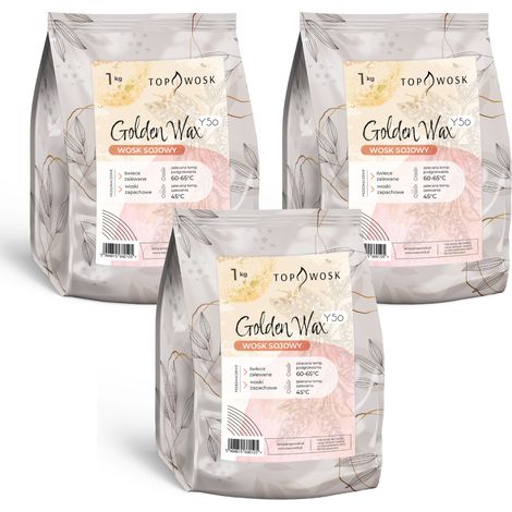 Cera di soia Y50 - set da 3 kg (1/5)