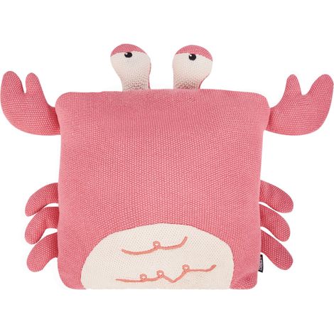 Dekokissen 2er Set JARGALLI Baumwolle 35 x 35 cm Rosa Krabbe (1/5)