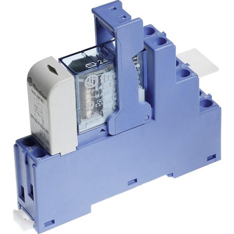 Finder 48.52.7.012.0050 Relaisbaustein Nennspannung: 12 V/DC Schaltstrom (max.): 8 A 2 Wechsler 1 S