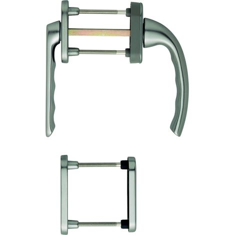 HOPPE® Fenstertürgriffgarnitur Tôkyô 099KH/66N, Aluminium, 2014254