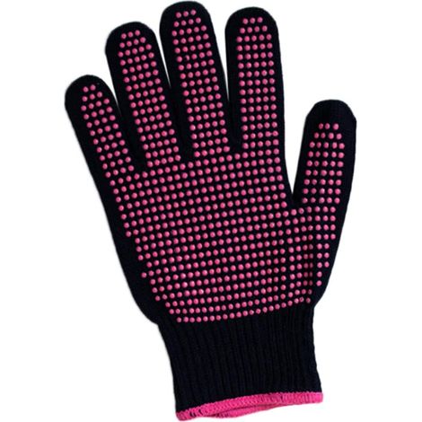 Gants de barbecue résistants à la chaleur de 300 centigrades en coton et silicone antidérapants pour enfants (1/5)