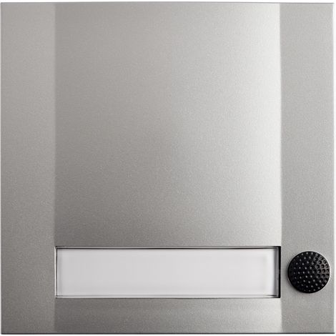 Grothe DOMOLUX SIM/SW Pulsador de timbre, montaje en superficie, LED, COMBIFIX, 51113