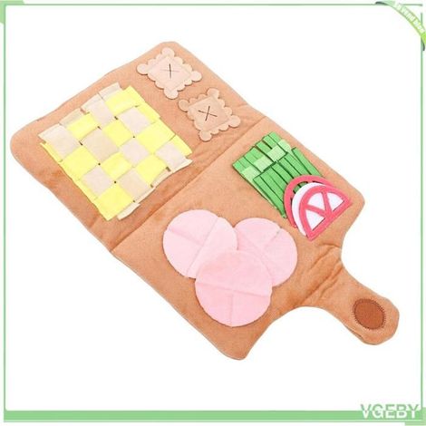 Tapis renifleur chien - FAFEICY - Peluche - Résistant morsures - Stimule l'odorat - Nettoyage dents (1/5)