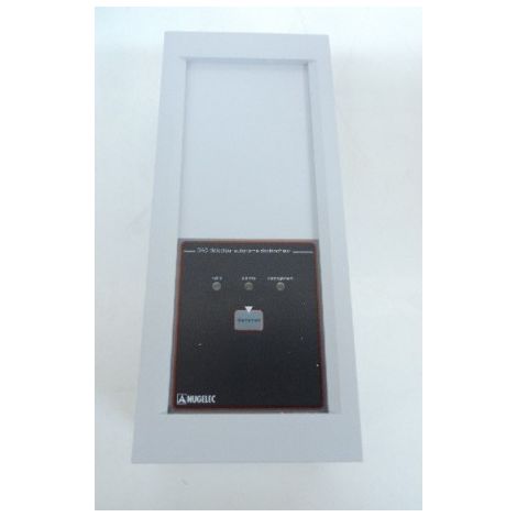 Coffret autonome déclencheur (CAD) secouru gris 280X120X92mm 230V + 2 batt étanches 24V 1.2Ah ET/MT anti-incendie NUGELEC 31144 (1/3)