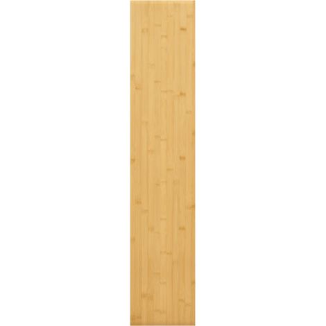 Étagère murale  Étagère flottante 100x20x4 cm bambou (1/4)