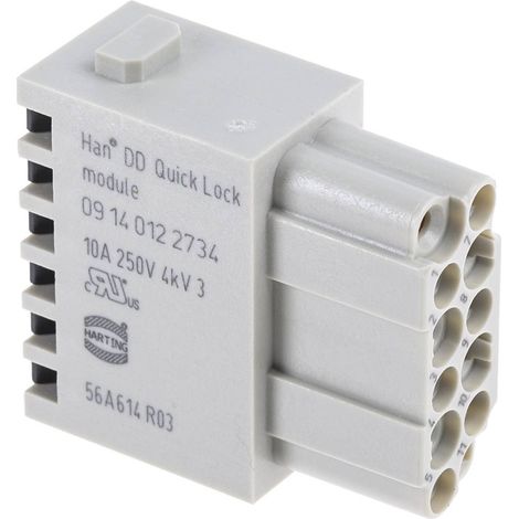 Modulo presa 09140122734 HARTING Contenuto: 1 pz. Modulo femmina (1/2)