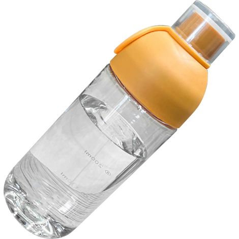 PC-Wasserbecher, hitzebeständig, tragbar, für Zuhause und unterwegs, mit Kalkfilter, Orange (1/5)
