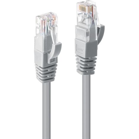 LINDY Patchkabel Cat6 U/UTP grau 0.30m (48000)