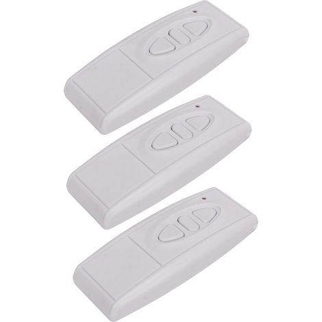 Télécommande sans fil 433MHz pour portail coulissant, set de 3 boutons interrupteurs de porte de garage, compatible motorisation (1/5)