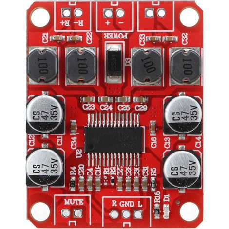 Carte amplificateur de puissance TPA3110 2x15W, Module numérique stéréo double canal pour ordinateur (1/5)