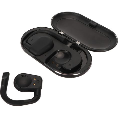 Casque Bluetooth 5.3 à conduction osseuse, antibruit HiFi stéréo, écouteurs ouverts pour sport, course et conduite (1/5)