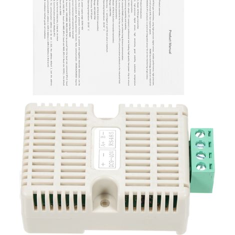 Émetteur CO WTR10-A protocole Modbus-RTU RS485 détecteur gaz qualité air capteur industriel sans polarité alimentation 0-999PPM rail ABS (1/5)