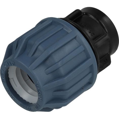 Raccord de serrage à visser PE 20 mm x 1/2'' FF