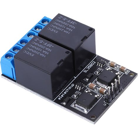 Interrupteur bistable 2 canaux – Verrouillage auto – Microcontrôleur – Commande bas niveau 12V (1/5)
