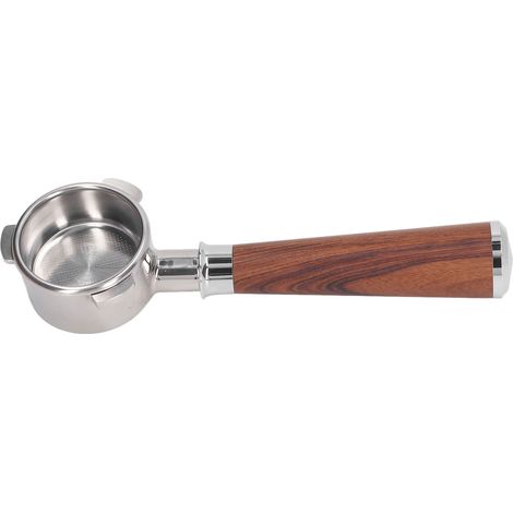 Porte-filtre à café sans fond en acier inoxydable de 54 mm pour Breville série 8 870 880, style universel A, Red Sour Branch (1/5)