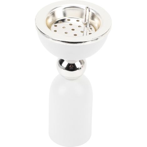 Räucherstäbchenhalter aus Edelstahl, weiß, für die Inneneinrichtung von Zuhause, ideal für Yoga, Meditation und Spa. (1/5)