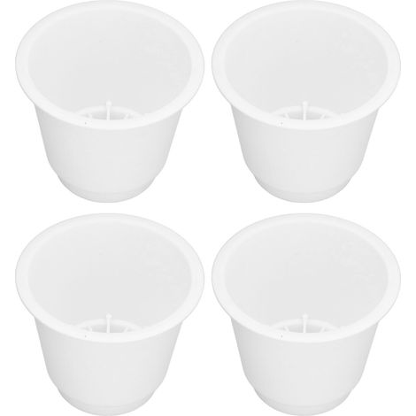4 Pièces Rehausseurs de Meubles Ronds 5 Pouces, Robustes avec Surface Anti-Dérapante pour Chaise, Table, Canapé, Bureau (1/5)