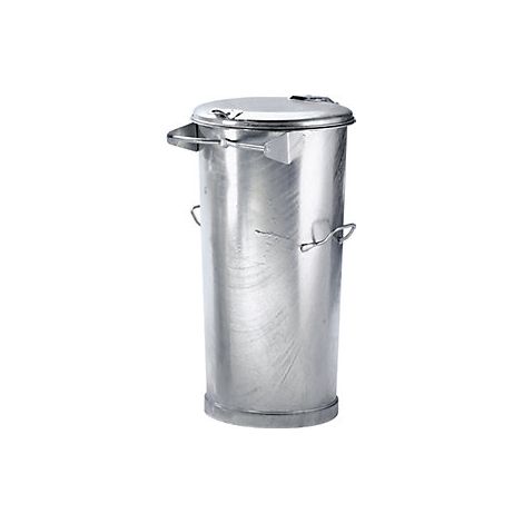 Contenedor de basura modular acero capacidad 110 l H x Ø (1/2)