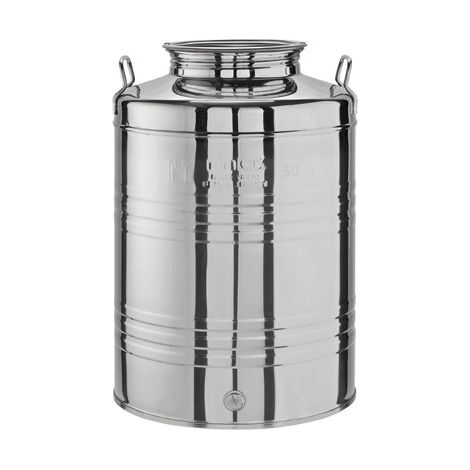 FUSTINO PER OLIO AGGRAFFATO IL FUSTO 100 lt