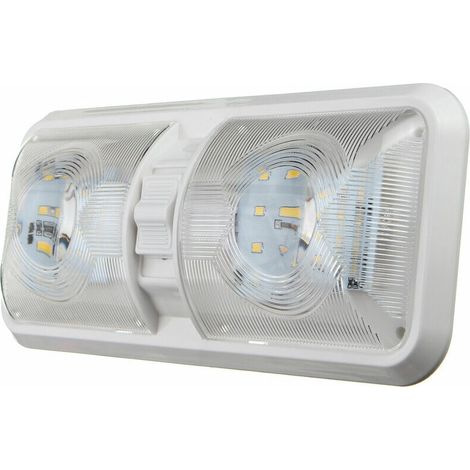 Green Mobility-48Led 2835 Smd Plafonnier éclairage Double interieur Pour Caravane Camping Camion (1/4)