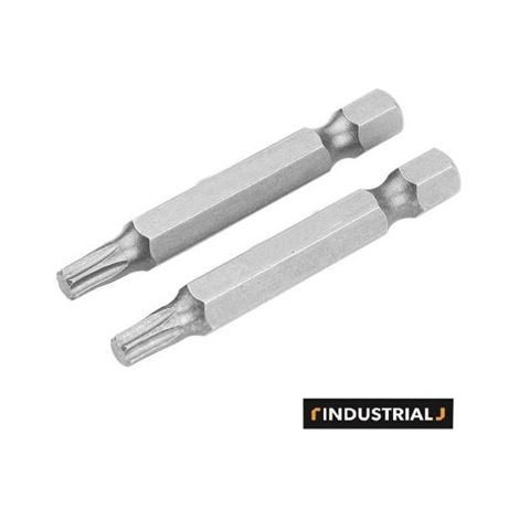 Juego 2 piezas puntas destornilladoras torx T25x50mm - TOLSEN (1/2)