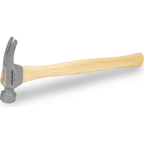 Marteau de menuisier Dalluge Tools 02170 de 21 oz avec verrouillage Nailoc, face de marteau de fraisage, manche droit en bois de 18 pi (DAWG21) (1/5)