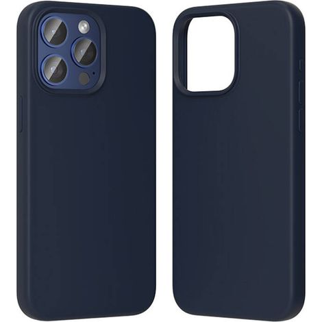 Funda de silicona Vention KUFL0-40 para iPhone 15 Pro Max (azul) (1/4)