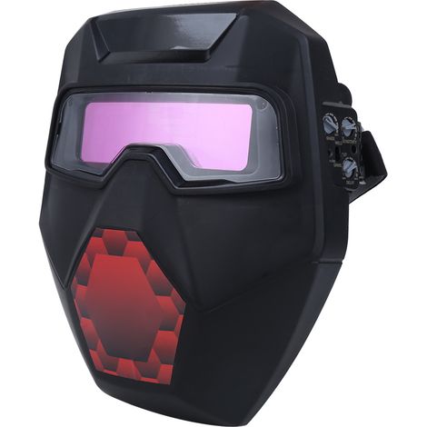 Casque de soudage à l'arc sous argon avec protection contre le soudage à l'arc sous argon et atténuation automatique de la luminosité (1/5)