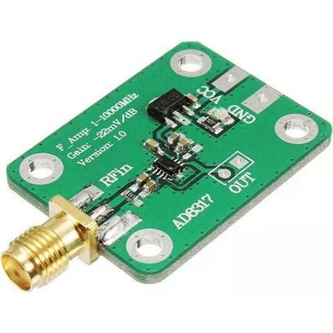 Hochgeschwindigkeits-Logarithmusdetektor AD8317, Logarithmuszähler, Leistungsausgangssignalregler 1 MHz–10000 MHz (1/4)