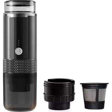 Cafetière portable sans fil - Tasse à café d'extérieur - Machine à expresso - Machine à café à capsules - Design compact (170 ml) (1/5)