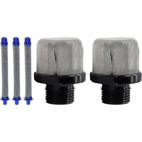 Kit d'accessoires de filtre pour machine de pulvérisation Airmat, passage d'admission pour pistolet de pulvérisation sans air (1/5)