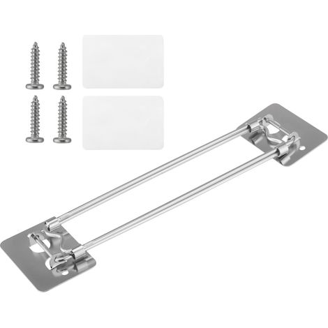 Barre de rangement d'angle de douche pour camping-car, barre de salle de bain réglable en acier inoxydable pour camping-car, remorque de voyage, 1 paquet (1/5)