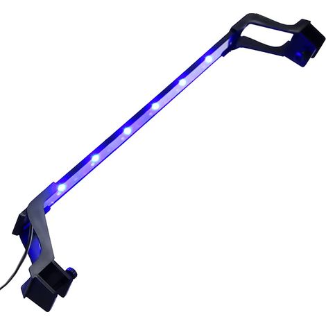 LED-Aquariumleuchte mit Klemmen 55-70 cm Blau und Weiß