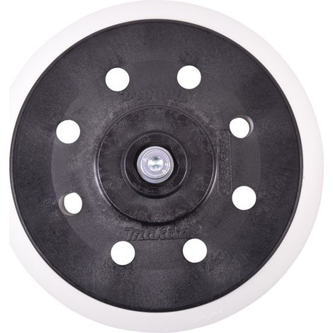 Makita – Plateau auto-agrippant souple Ø150 pour ponceuses excentriques – Compatible BO6030 BO6040 – 1966841