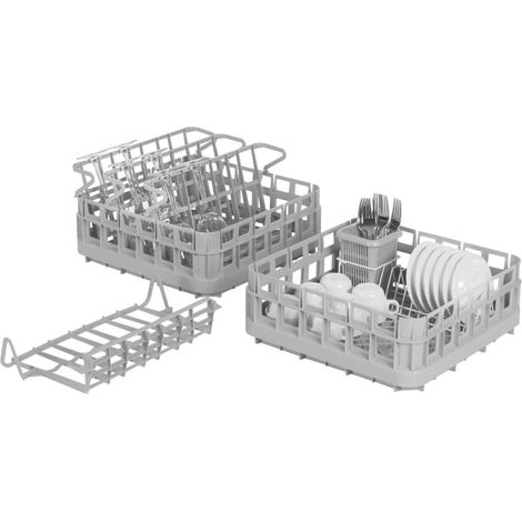 Set casiers lave-vaisselle SK-SET 400 - 400x400x145mm - 8 pièces - Saro