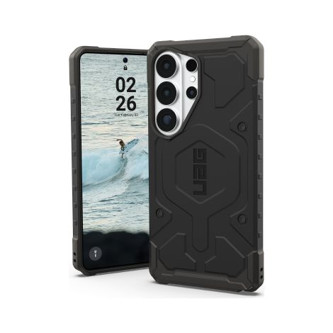 UAG Pathfinder Magnet - custodia con modulo magnetico integrato per Samsung Galaxy S26 Ultra (nera) (1/4)